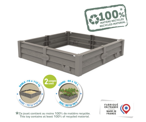 Smoby Life Square Garden Sandpit